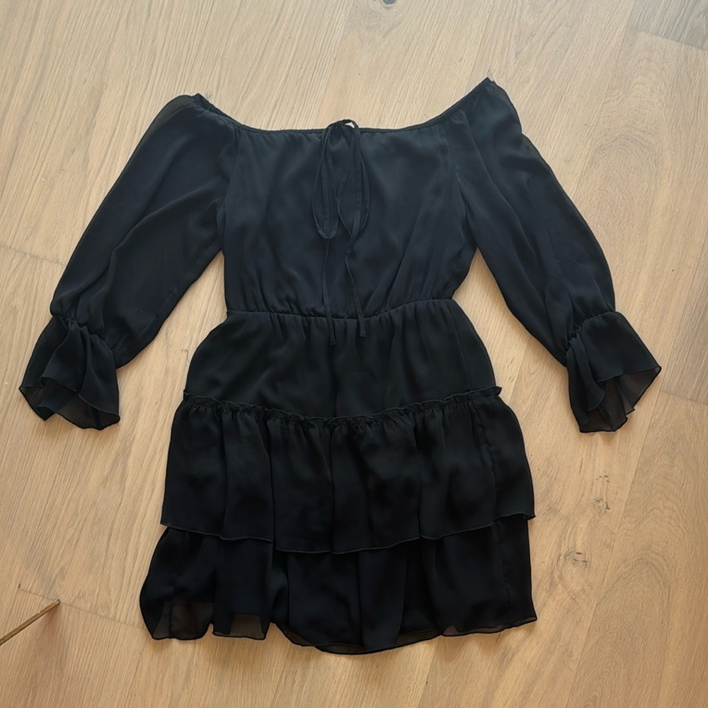 Alice and olivia chiffon dress